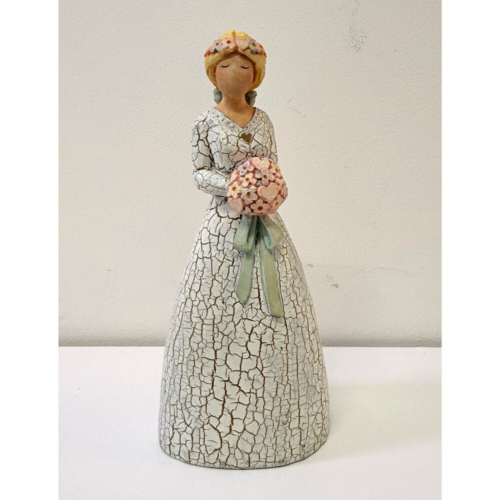 Noble Excellence Gift of Love Wedding Day Bride Figurine Resin 7in SPD-022